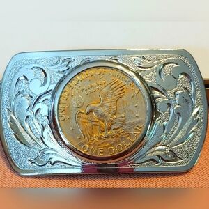 Silver Eagle Belt Buckle